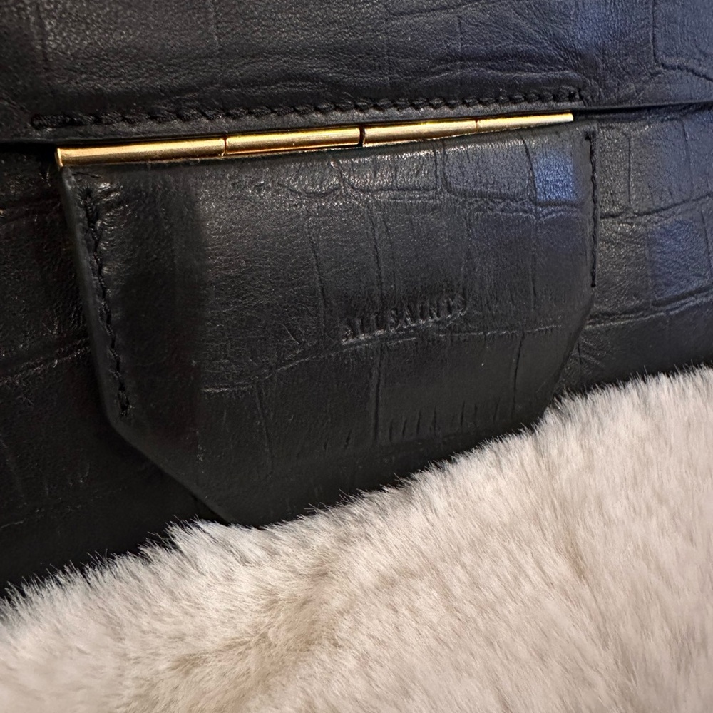 All Saints Ursa Leather Wallet/Clutch - Picture 4 of 6